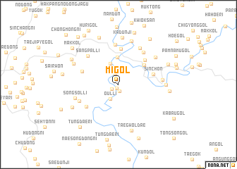 map of Mi-gol