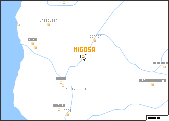 map of Migosa