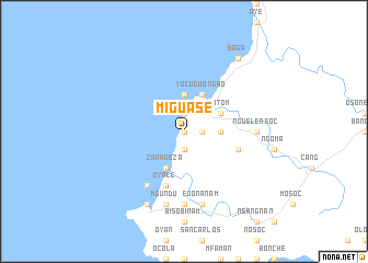 map of Miguase