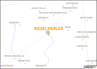 map of Miguel Hidalgo