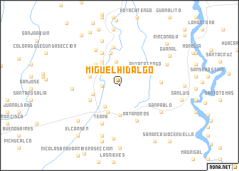 map of Miguel Hidalgo