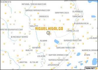 map of Miguel Hidalgo