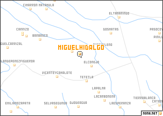 map of Miguel Hidalgo