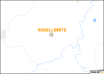 map of Miguel Lobato