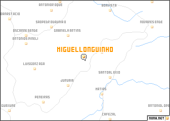 map of Miguel Longuinho