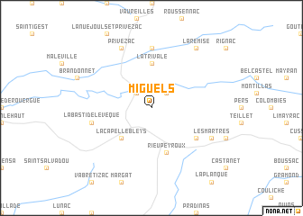 map of Miguels