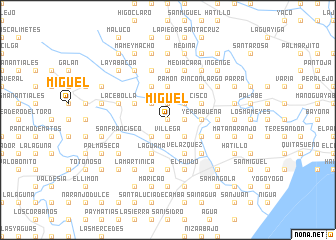 map of Miguel