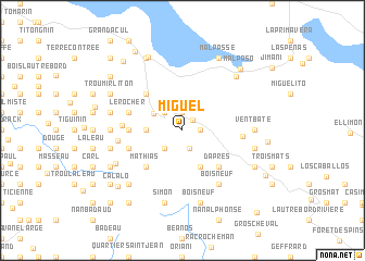 map of Miguel