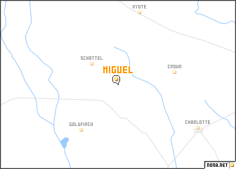 map of Miguel