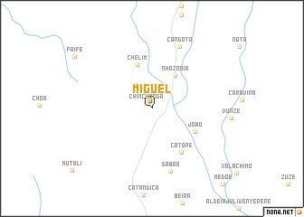 map of Miguel