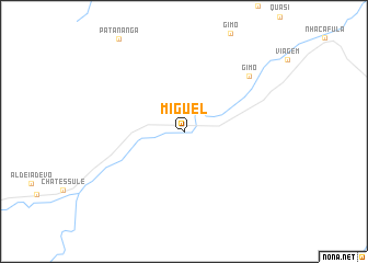 map of Miguel