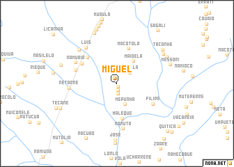 map of Miguel