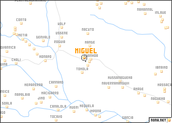 map of Miguel