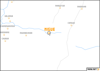 map of Migue