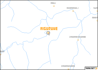 map of Miguruwe