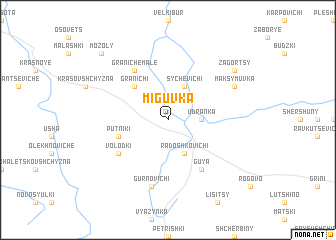 map of Miguvka