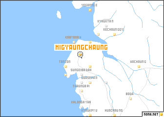 map of Migyaungchaung