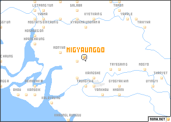 map of Migyaungdo