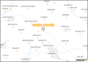 map of Mihăilenii Noi