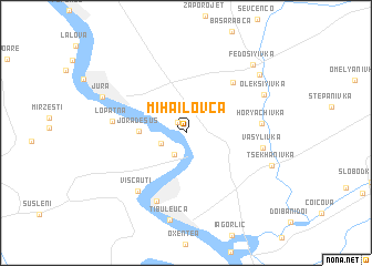 map of Mihailovca