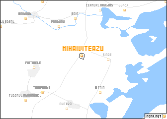map of Mihai Viteazu