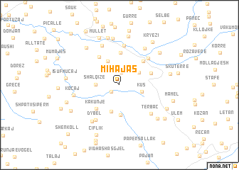 map of (( Mihajas ))