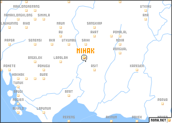 map of Mihak