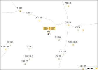 map of Mihema