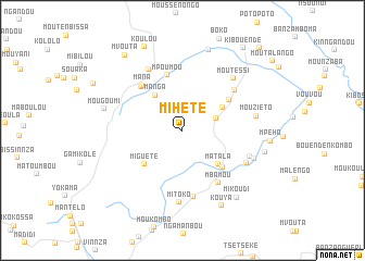 map of Mihété