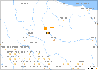 map of Mihet