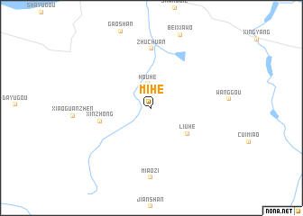 map of Mihe