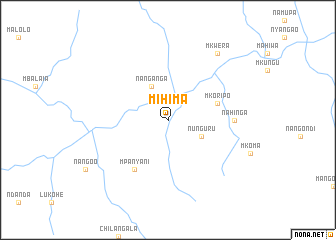 map of Mihima