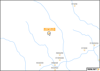 map of Mihima