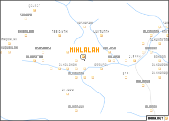 map of Miḩlālah