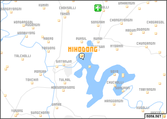 map of Miho-dong