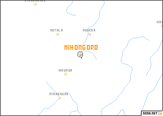 map of Mihongoro
