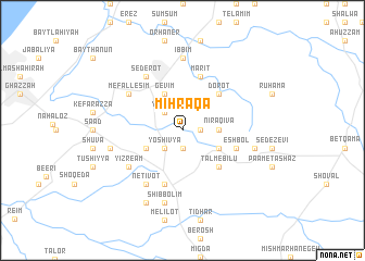 map of Miẖraqa