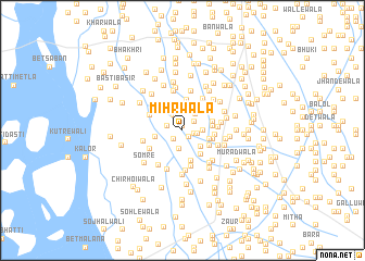 map of Mihrwāla