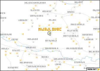 map of Mijajlovac