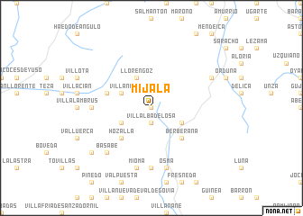 map of Mijala