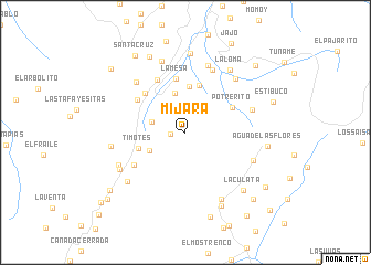 map of Mijara