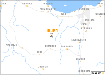 map of Mijen