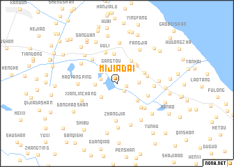 map of Mijiadai