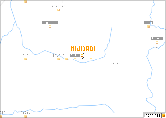 map of Miji Dadi