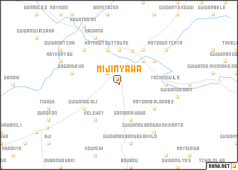 map of Mijinyawa