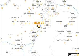 map of Mījlār