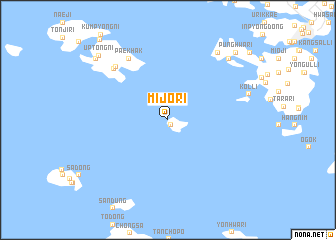 map of Mijo-ri