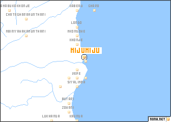 map of Mijumiju