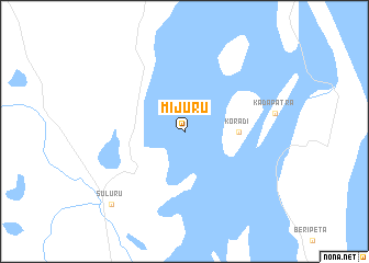 map of Mījuru