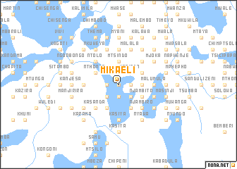 map of Mikaeli